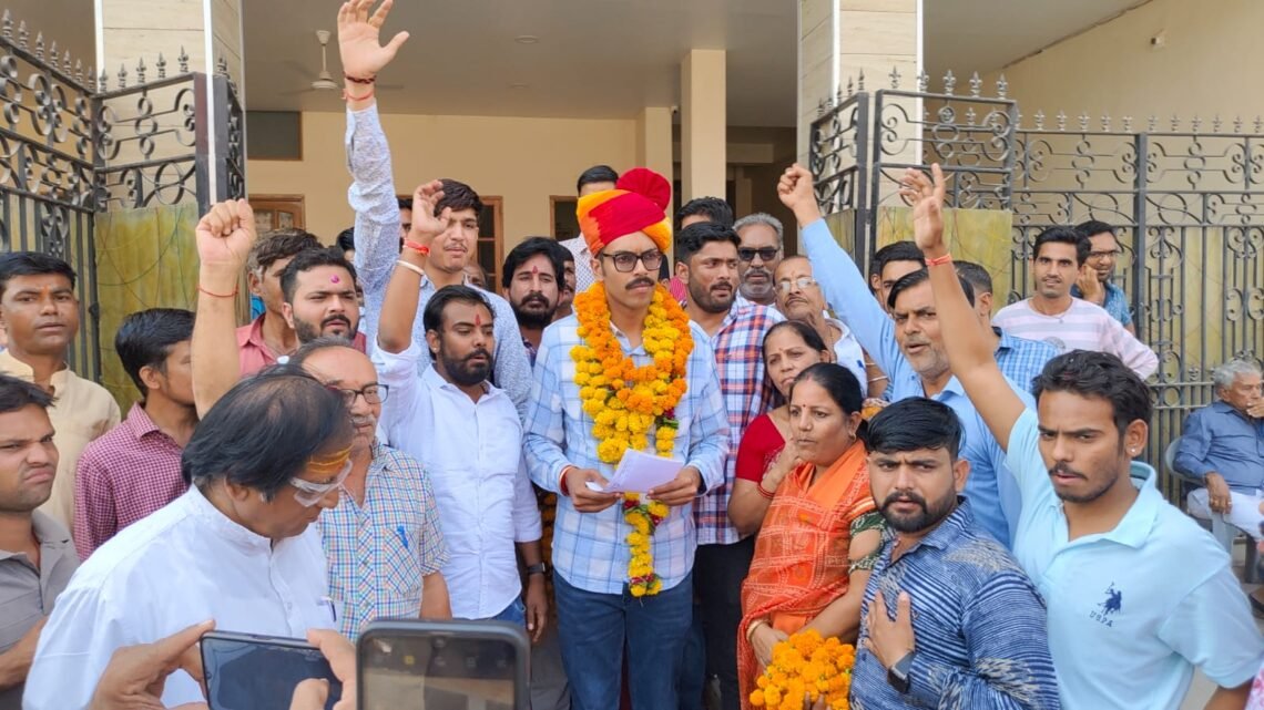 टिकट मिलने के बाद बोले अंशुमान… लूट की छूट को करेंगे खत्म