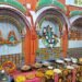 धर्म: मलमास शुरू होते ही देवी को लगाया मिगसर थाली का भोग, हुई महाआरती