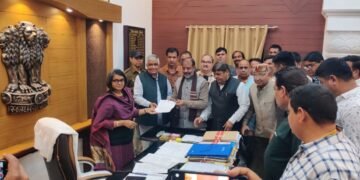 संदेशखाली की महिलाएं बुरी तरह प्रताड़ित, बीकानेर भाजपा नेताओं ने प्रदर्शन कर राष्ट्रपति शासन लागू करने की रखी मांग