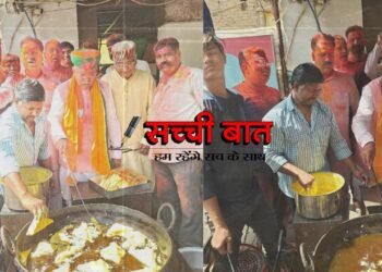 चुनाव चल रहा है…. अर्जुन ने तले ब्रेड पकौड़े, कार्यकर्ताओं ने चाव से खाए