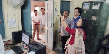 एक्शन में DC वंदना सिंघवी, स्वास्थ्य भवन का निरीक्षण, 9 कर्मचारियों को नोटिस