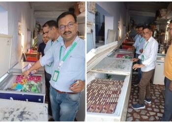 मिलावट की रोकथाम का प्रयास, खाद्य सुरक्षा दल ने गंगाशहर में लिए सैंपल