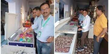 मिलावट की रोकथाम का प्रयास, खाद्य सुरक्षा दल ने गंगाशहर में लिए सैंपल