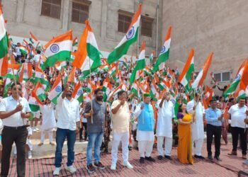 अंतर्राष्ट्रीय युवा दिवस पर केन्द्रीय विधि व कानूनमंत्री श्रीमान अर्जुनराम जी का एसजेपीएस में आगमन