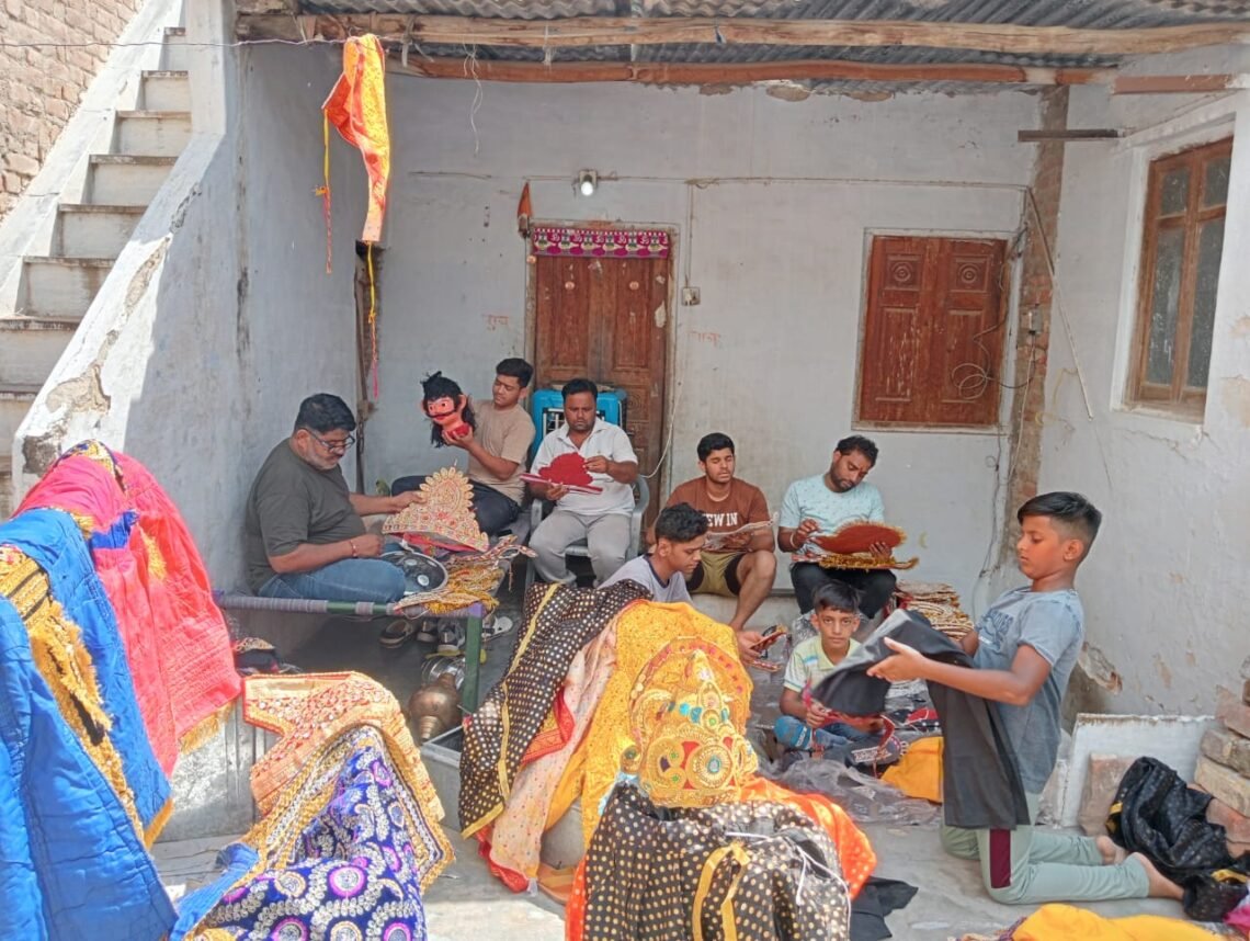 नगर सेठ में भव्य रामलीला का आयोजन की जोरो शोरो से तैयारी