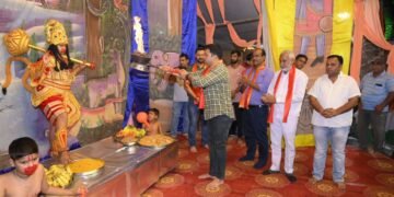 रामलीला में प्रकट हुए हनुमान दिए भक्तों को दर्शन