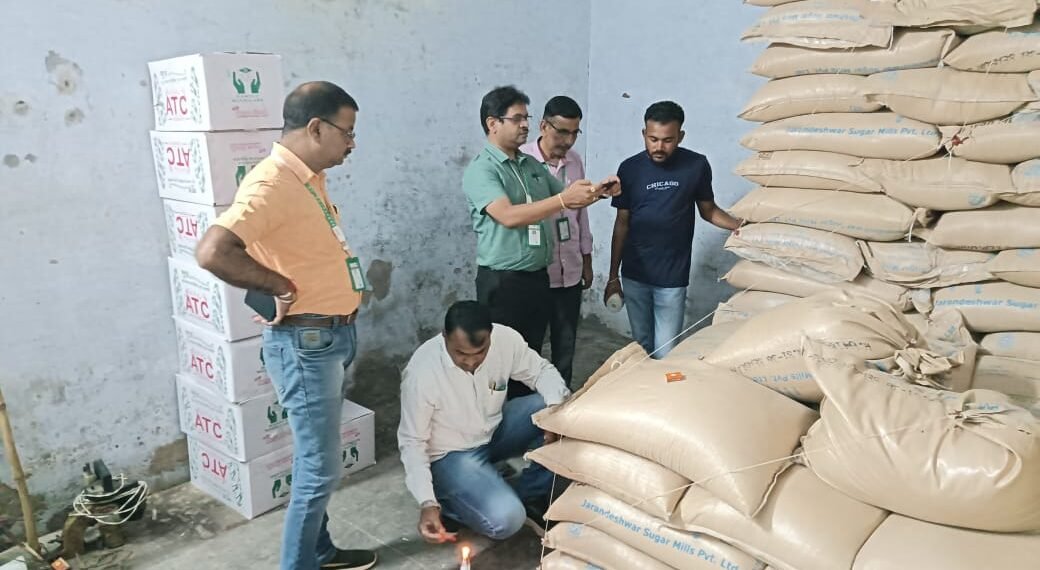 शुद्ध आहार-मिलावट पर वार 6300 किलो चीनी सीज