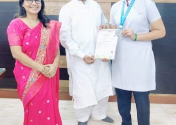 श्री जैन पब्लिक स्कूल, बीकानेर की छात्रा सुहानी बाँठिया को मिला रजत पदक