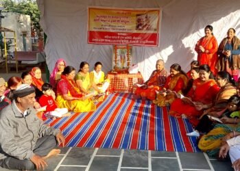 वृंदावन पार्क में गूंजे गीता के श्लोक