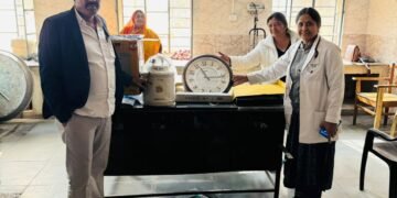 गोदारा की स्मृति में पीबीएम रसोईघर को सामग्री की भेंट