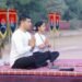 सूर्य नमस्कार से कम होता मानसिक तनाव बोले योग गुरु दीपक शर्मा