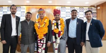 आईसीएआई बीकानेर ब्रांच के अध्यक्ष बने सीए हेतराम पूनिया, उपाध्यक्ष बने सीए मुकेश शर्मा
