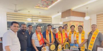 रोटरी मरुधरा के सेवा कार्यों हेतु गत वर्ष अध्यक्ष शकील अहमद की कार्यकारिणी का सम्मान