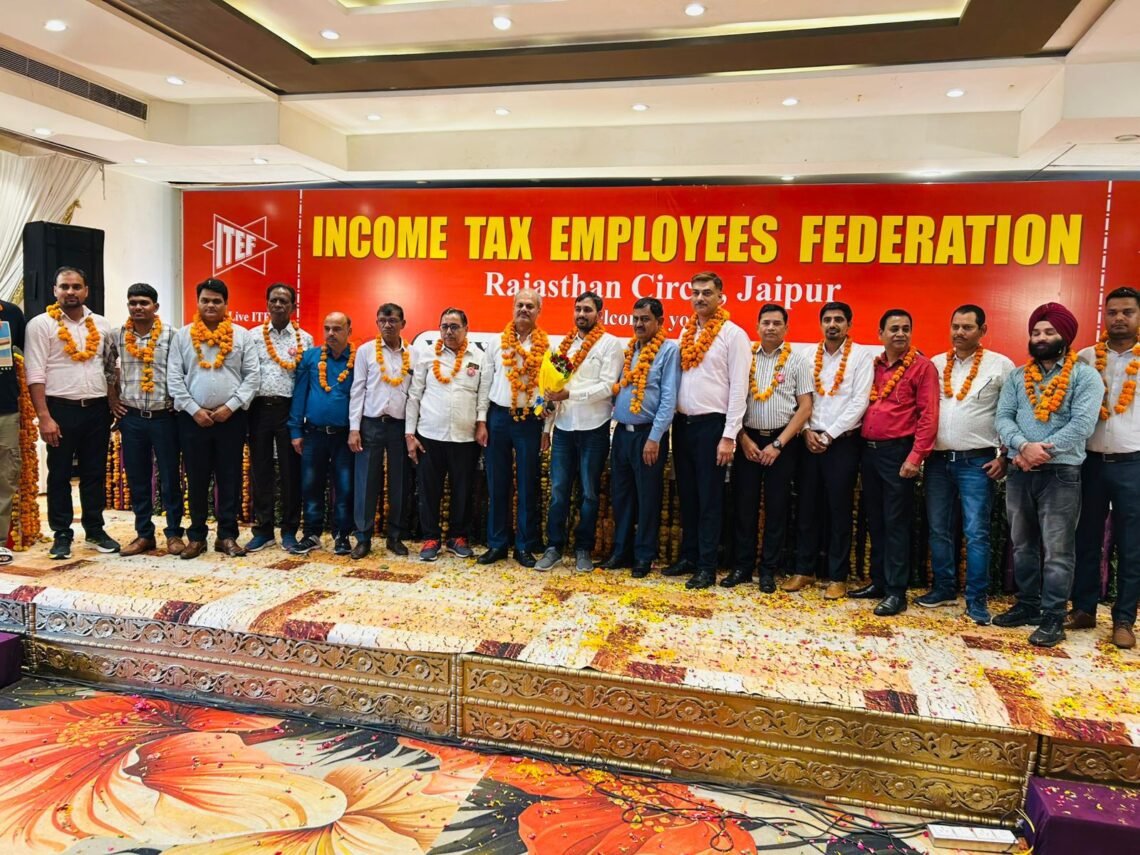 इनकम टैक्स एम्पलॉइज यूनियन का सम्मलेन,  मीणा अध्यक्ष, स्वामी महासचिव निर्वाचित