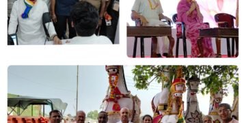 लोकदेवता बाबा रामदेव नेत्र कुंभ 2025 में रूणीचा पहुंचे उद्योगपति