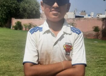 जिला स्तरीय U-14 में एम. एम. ग्राउंड शाला क्रीड़ा संगम-4 ने जीता अपना दूसरा मैच