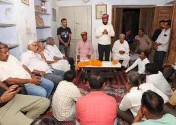 कुम्हार महासभा के अध्यक्ष त्रिलोक चंद गेधर का हुआ स्वागत