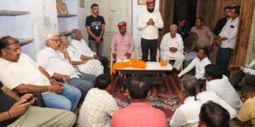 कुम्हार महासभा के अध्यक्ष त्रिलोक चंद गेधर का हुआ स्वागत