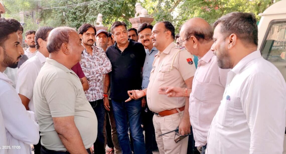 पहल: दीपावली से पहले बाजार की यातायात व्यवस्था को सुधारने की कवायद