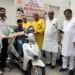 मुख्यमंत्री दिव्यांग स्कूटी योजना के तहत तीन लाभार्थियों को वितरित की स्कूटी