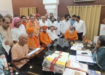 जनता का गाय के लिए आंदोलन, गोचर भूमि बदलाव को लेकर मास्टर प्लान का विरोध