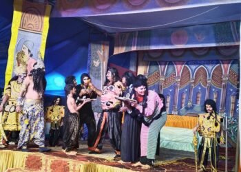 मेघनाथ और कुंभकरण वध की लीला ने दर्शकों का मन मोहा