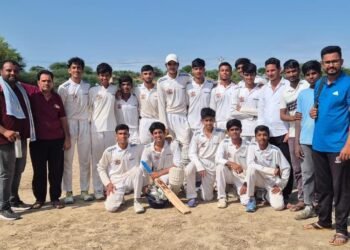 जिला स्तरीय अंडर-17 क्रिकेट प्रतियोगिता में बीकानेर टीम पहुंची फाइनल