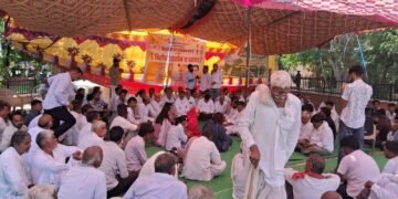 मूंगफली की सरकारी खरीद व गिरदावरी में भ्रष्टाचार की जांच कर दोषियों के खिलाफ सख्त कार्यवाही की मांग