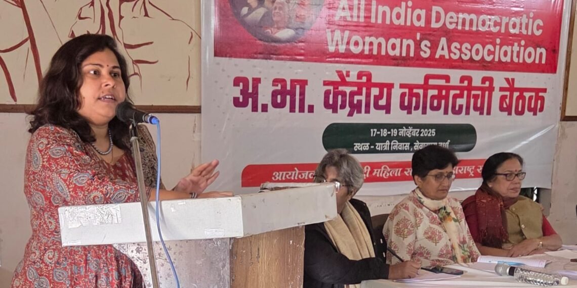 वर्धा (महाराष्ट्र) मे अखिल भारतीय जनवादी महिला समिति की केंद्रीय कार्यकारिणी की बैठक मे राजस्थान की रिपोर्टिंग