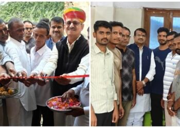 सुमंगल ट्रस्ट का जनसरोकार ग्रामीण युवाओं के लिए लाइब्रेरी का लोकार्पण