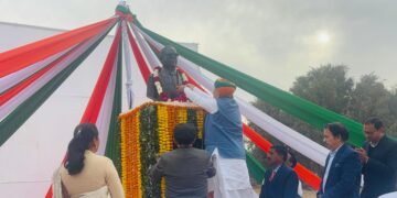 एमजीएस विवि में डॉ. भीमराव अंबेडकर की प्रतिमा का केंद्रीय कानून मंत्री अर्जुन राम मेघवाल ने किया अनावरण