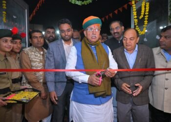 केंद्रीय मंत्री अर्जुन राम मेघवाल ने केंद्रीय संचार ब्यूरो की ‘वंदे मातरम् की पुकार, श्रमिक सुरक्षा का विस्तार’ विषयक मल्टीमीडिया प्रदर्शनी का किया उद्घाटन