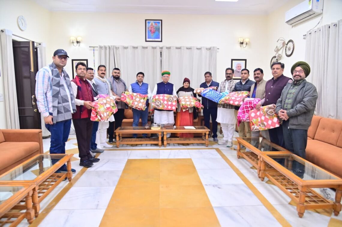केन्द्रीय मंत्री अर्जुनराम मेघवाल के जन्मदिन पर 5100 जरुरतमंदों को होगा कम्बलों का वितरण, दिल्ली में हुआ शुभारम्भ
