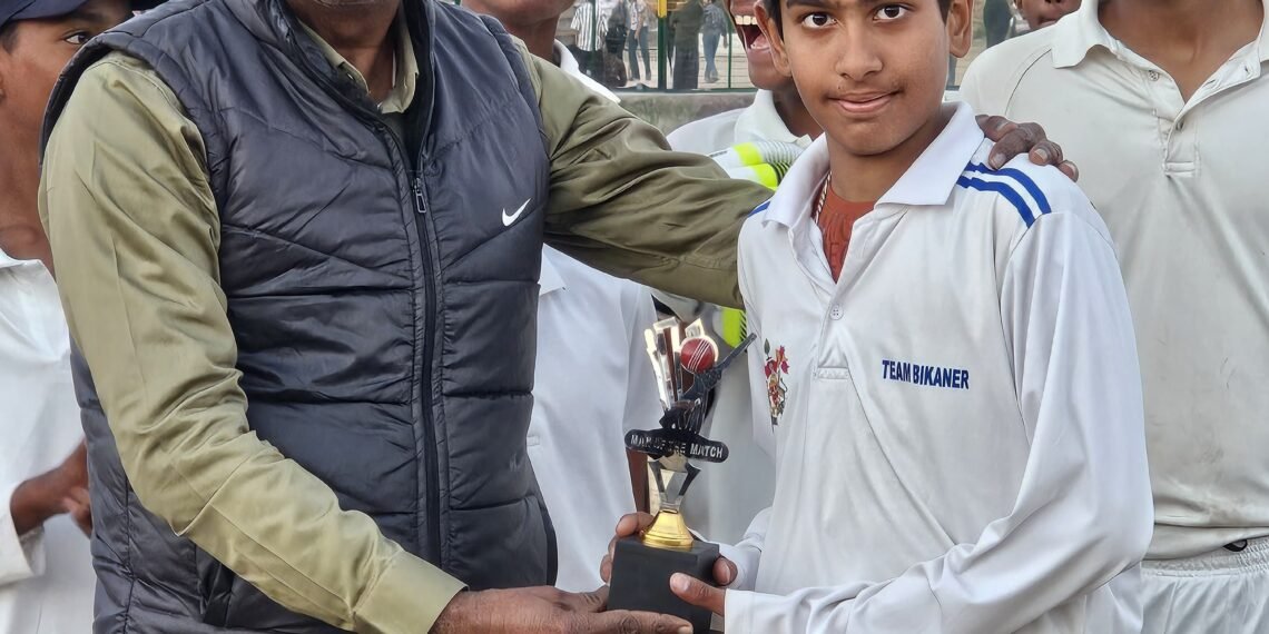 राघव चुरा के ऑल राउंडर प्रदर्शन से DSCA बीकानेर ने सीरीज पर कब्जा किया