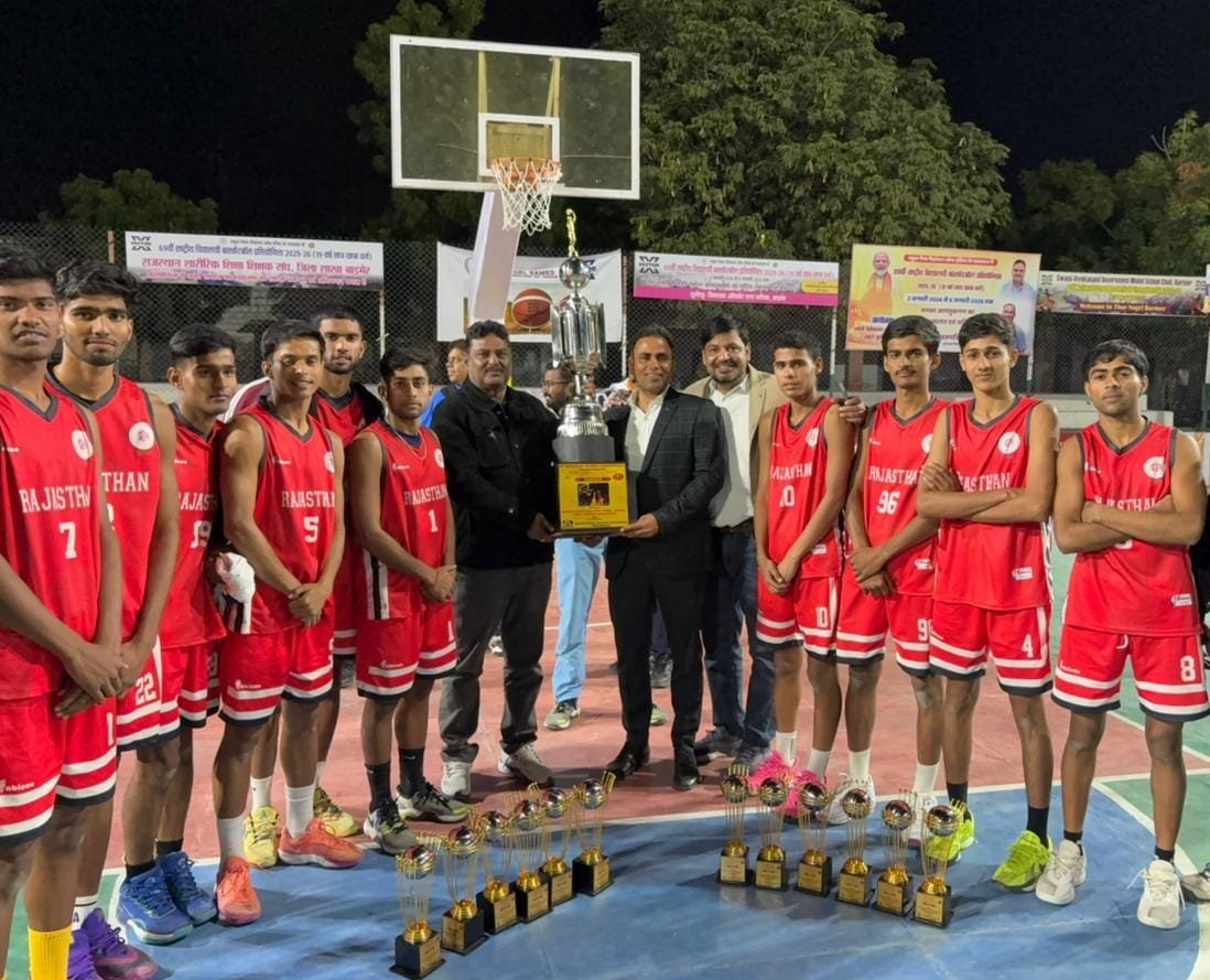 राजस्थान का स्कूली प्रतियोगिता में बजा डंका, कोच नरेंद्र की मेहनत लाई रंग