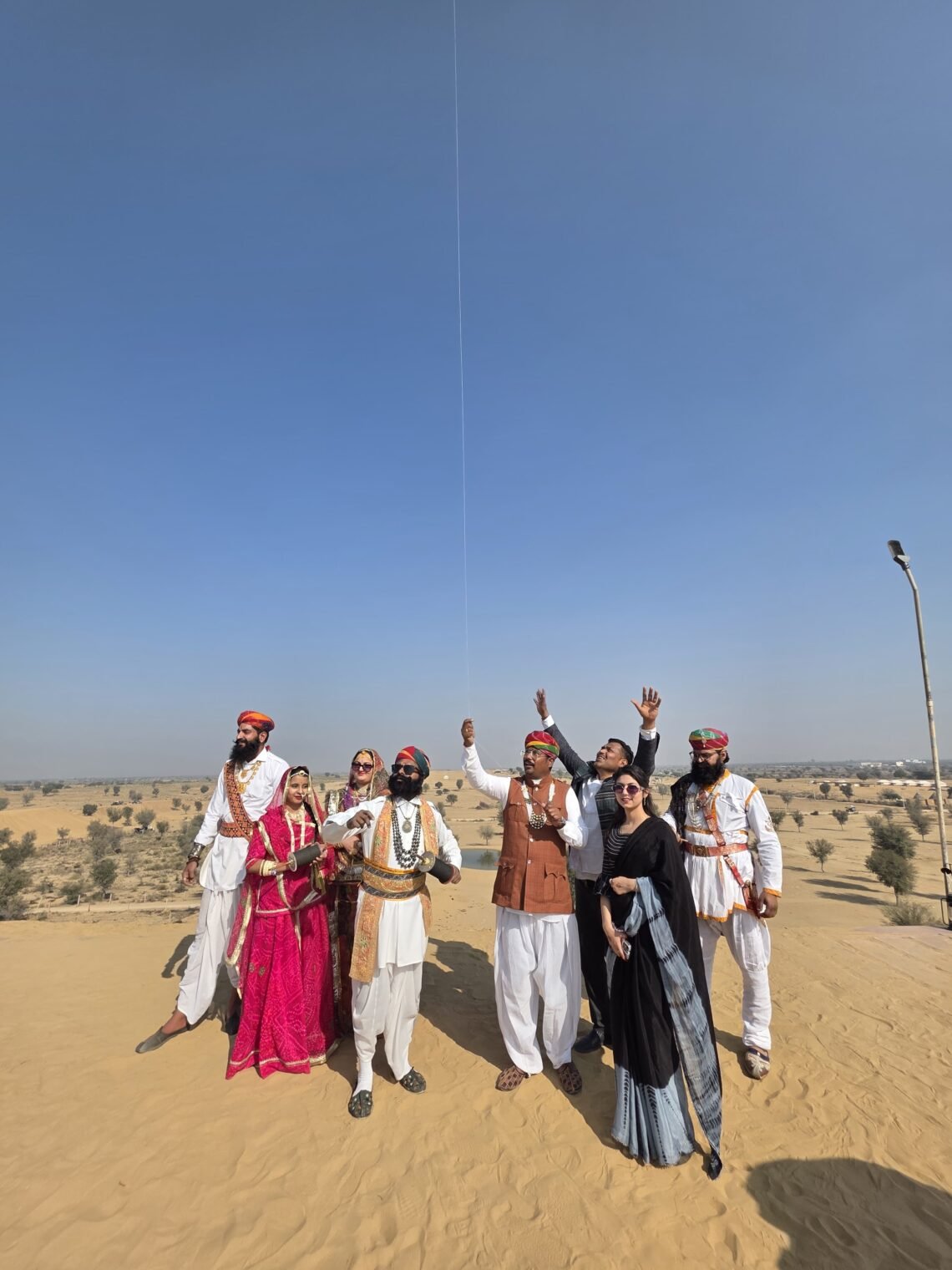 मकर सक्रांति के अवसर पर रायसर के धोरों में गूंजा ‘बोई काट्या’