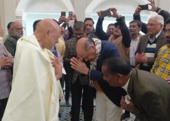 श्रीमद नित्यानंद महाराज पधारे मेडिसिन विंग