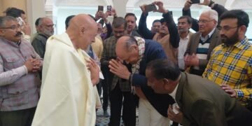 श्रीमद नित्यानंद महाराज पधारे मेडिसिन विंग