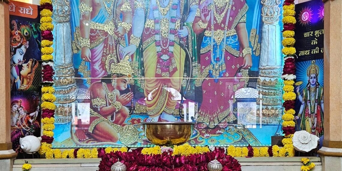 श्री बजरंग धोरा धाम में 66वें पाटोत्सव पर रामचरितमानस अखंड पाठ का शुभारंभ