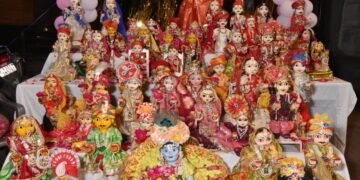 शहर में गणगौर पर्व की धूम, लखोटिया चौक में हुआ आयोजन