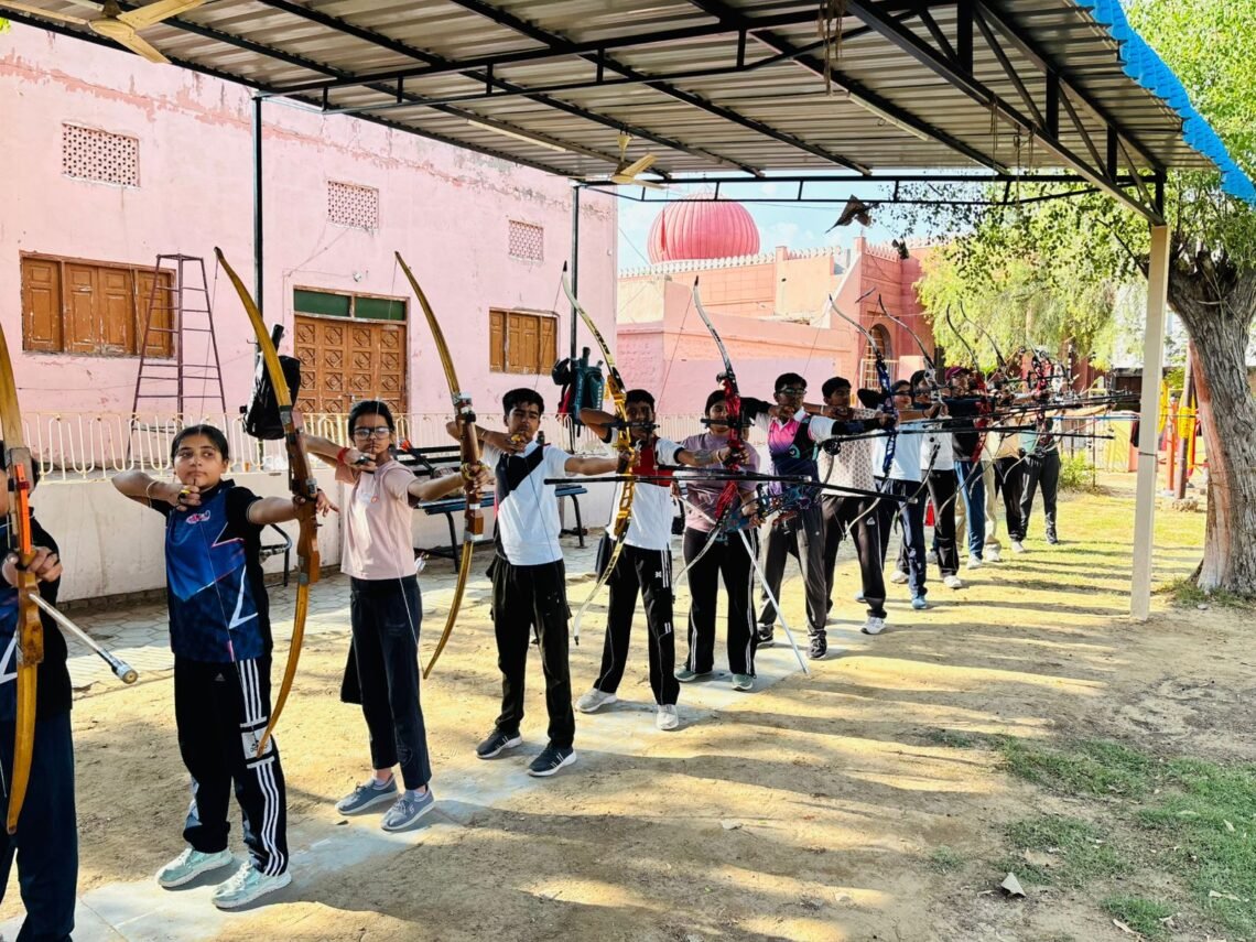 एकलव्य अकादमी में तीरंदाजी के नए सत्र की शुरुआत
