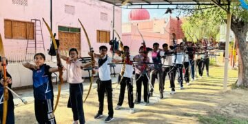 एकलव्य अकादमी में तीरंदाजी के नए सत्र की शुरुआत