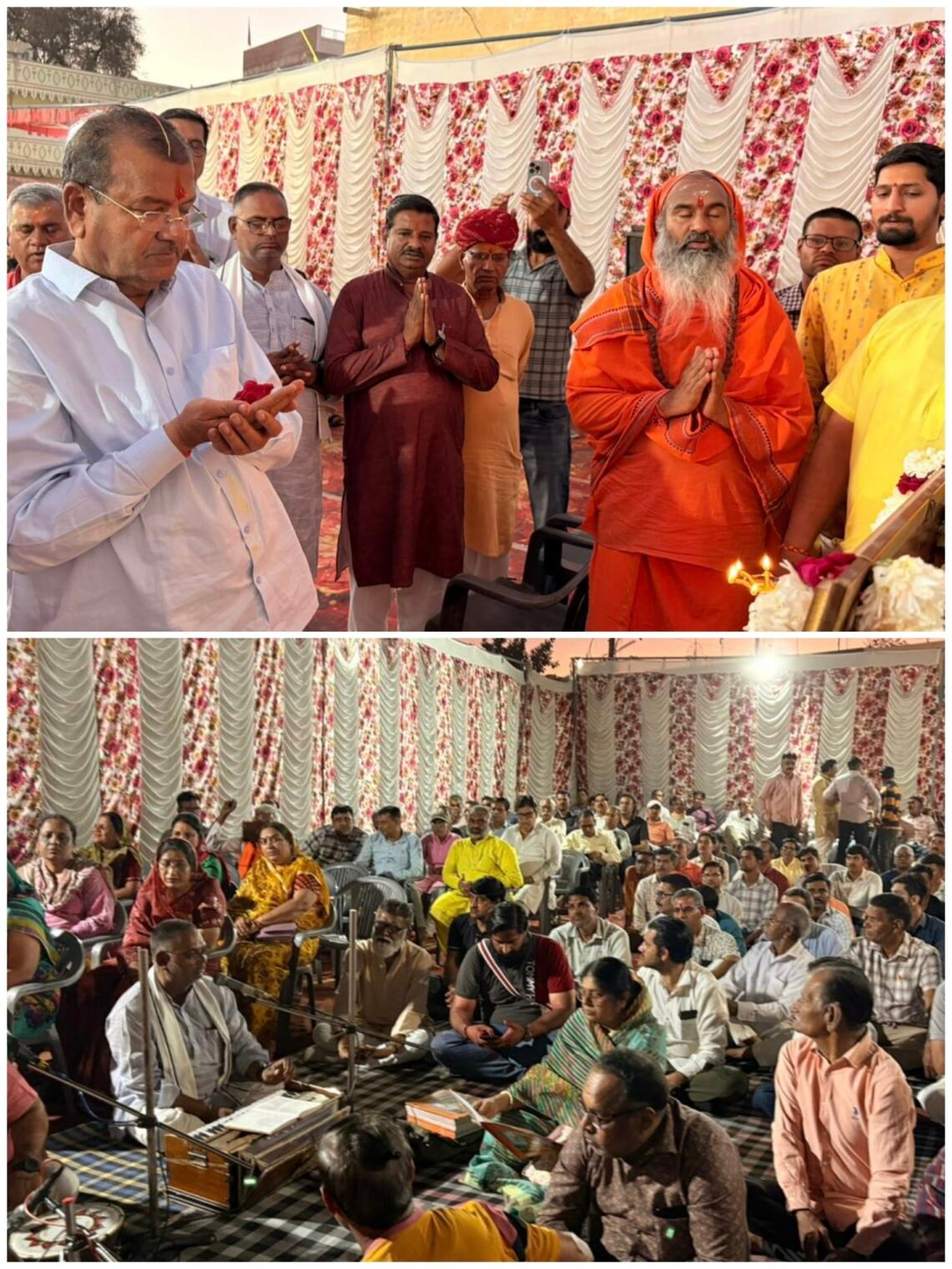 नववर्ष समारोह समिति कार्यालय का उद्घाटन, सुंदरकांड की चौपाइयों से भक्तिमय हुआ माहौल