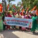 नारी शक्ति वंदन अधिनियम पर विपक्ष के विरोध से आक्रोश, महिलाओं ने फूंका राहुल गांधी का पुतला