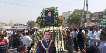 बीकाजी के CMD शिवरतन अग्रवाल का अंतिम संस्कार, जनसैलाब उमड़ा, कई दिग्गज रहे मौजूद