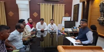भूखंड आवंटन देरी पर उठे सवाल! जार प्रतिनिधिमण्डल ने कलक्टर निशांत जैन से कि त्वरित कार्रवाई की मांग