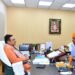 मुख्यमंत्री भजनलाल शर्मा से मिले विधायक जेठानंद व्यास, शहरी मुद्दों पर हुई चर्चा
