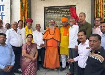 विमर्शानंद महाराज और पुजारी बाबा के सान्निध्य में तपसी छोटी जल मंदिर का हुआ उद्घाटन