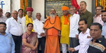विमर्शानंद महाराज और पुजारी बाबा के सान्निध्य में तपसी छोटी जल मंदिर का हुआ उद्घाटन