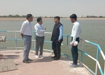 जिला कलेक्टर ने शोभासर जलाशय का किया निरीक्षण